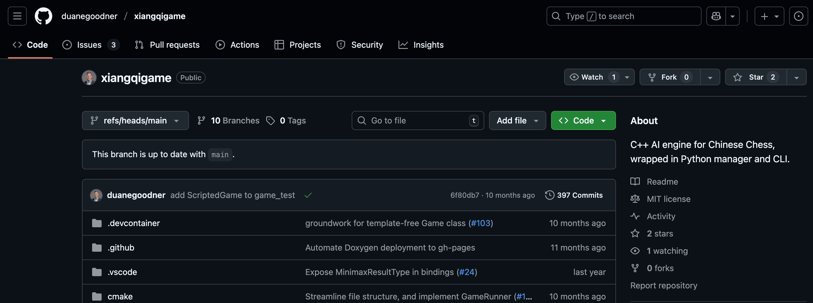 Chinese Chess Repository