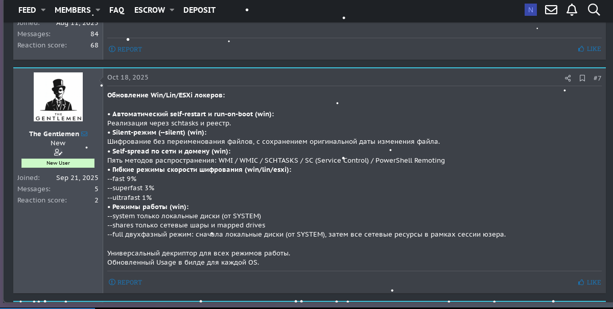 The Gentlemen RaaS thread