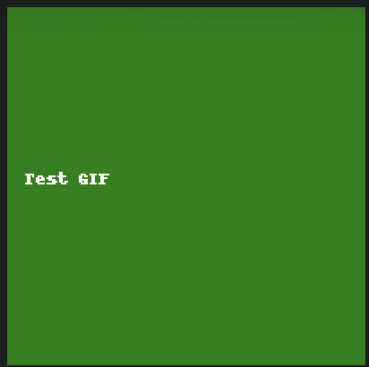 Test GIF embedded in transaction